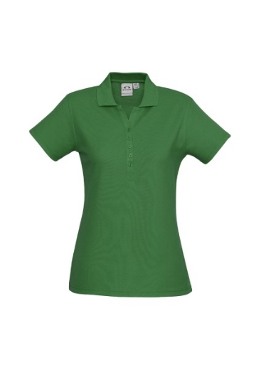 Picture of Biz Collection Ladies Crew Polo Shirt 65% Polyester 35% Cotton (CO10022)
